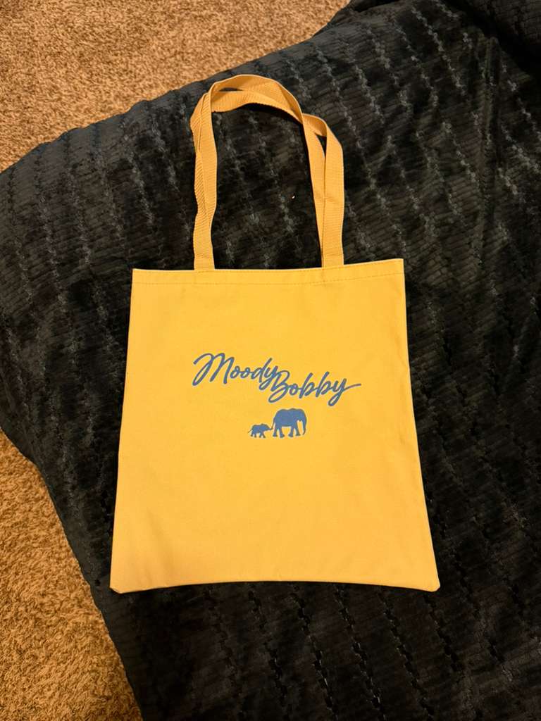 Moody Bobby Tote Bag