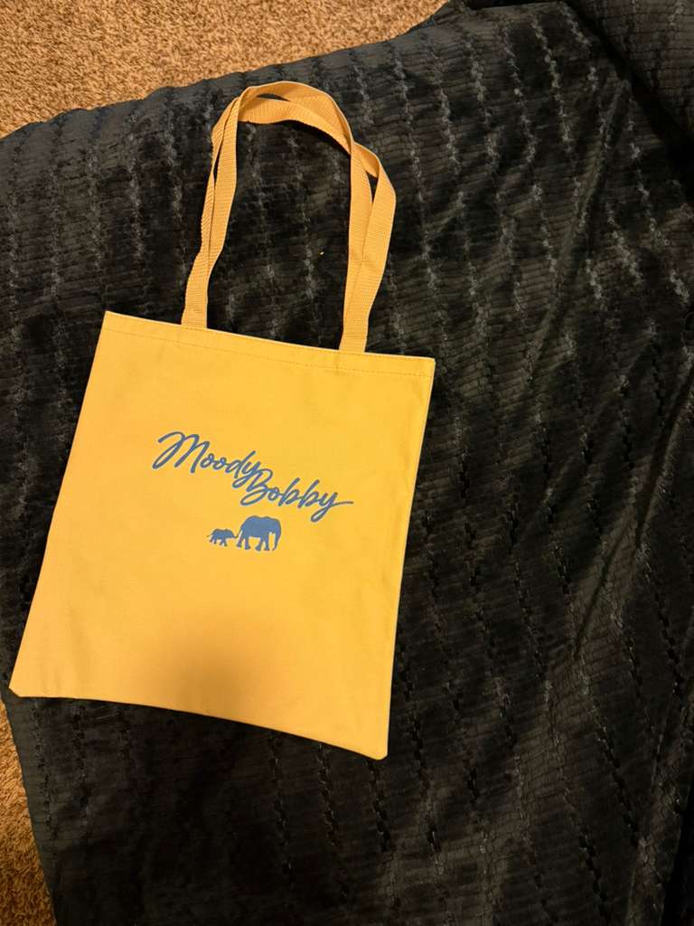 Moody Bobby Tote Bag